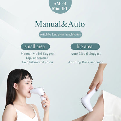 Laser Hair Removal Device - Painless Hair Removal Tool