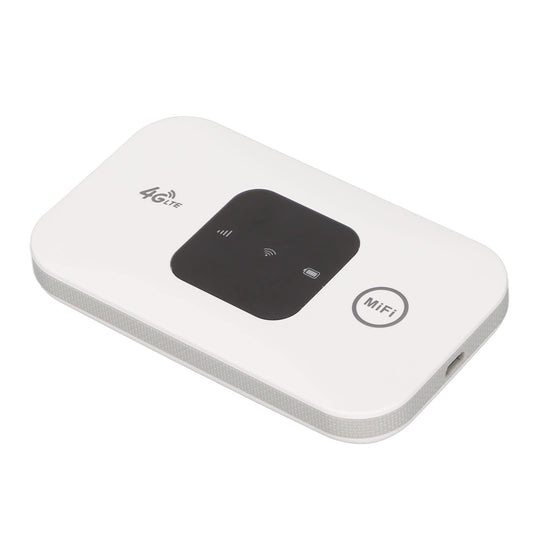 Mobile Hotspot Router Portable 4G LTE Internet Hotspot Router 150Mbps High Speed SIM Card 4G Strong Coverage SIM Card Router for Home Office Travel