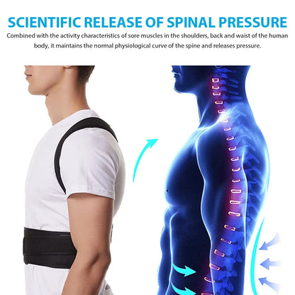 Ergonomic Posture Correction Support Belt
