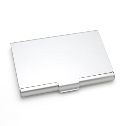 Creative Aluminum Cigarette Case and Card Holder Sleeve