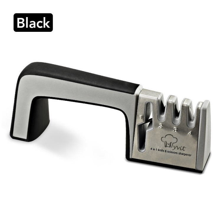 Kitchen Quick Knife Sharpener with Customizable Stone