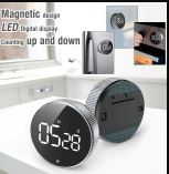 Magnetic LED Digital Timer Countdown Clock (One Piece)
