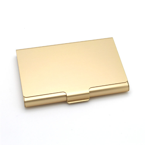 Creative Aluminum Cigarette Case and Card Holder Sleeve