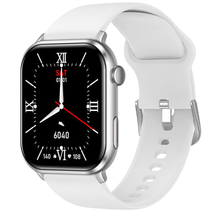 COCO BT2-Z Bluetooth Smartwatch for Seniors Men and Women Personal Emergency PERS Health Monitor Heart Rate Blood Oxygen Measuring Fall Detection Medication Reminder